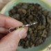 Кулон “Магия чая” из нейзильбера и белемнита