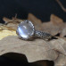 Серебряное кольцо "Лунная поверхность" с лунным камнем