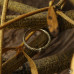 Кольцо "Веточка омелы" из латуни