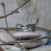 Серебряное кольцо "Три веточки" с лунными камнями